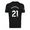 Muški Nogometni Dres Tottenham Hotspur Dejan Kulusevski #21 Gostujuci 2025-26 Kratak Rukav Muški Nogometni Dres Tottenham Hotspur Dejan Kulusevski #21 Gostujuci 2025-26 Kratak Rukav